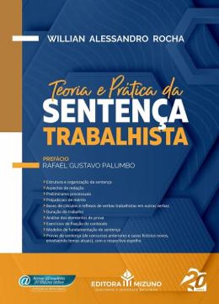 Picture of TEORIA E PRÁTICA DA SENTENÇA TRABALHISTA - 1ª EDIÇÃO