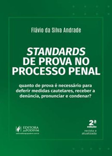 Picture of STANDARDS DE PROVA NO PROCESSO PENAL - 2ª ED
