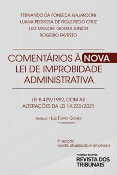 Picture of COMENTARIOS A LEI DE IMPROBIDADE ADMINISTRATIVA - 5ª ED