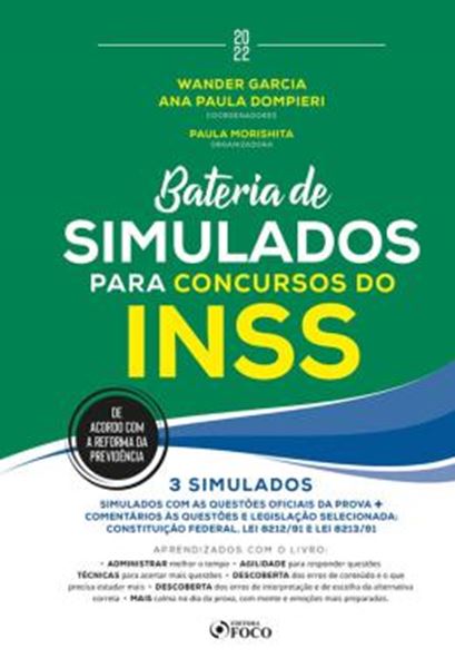 Picture of BATERIA DE SIMULADOS PARA CONCURSOS DO INSS