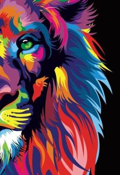 Imagem de BIBLIA NVT LION COLORS SLIM - LETRA MAIOR