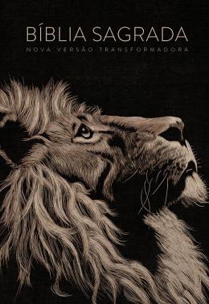 Picture of BIBLIA NVT LION HEAD SLIM - LETRA MAIOR
