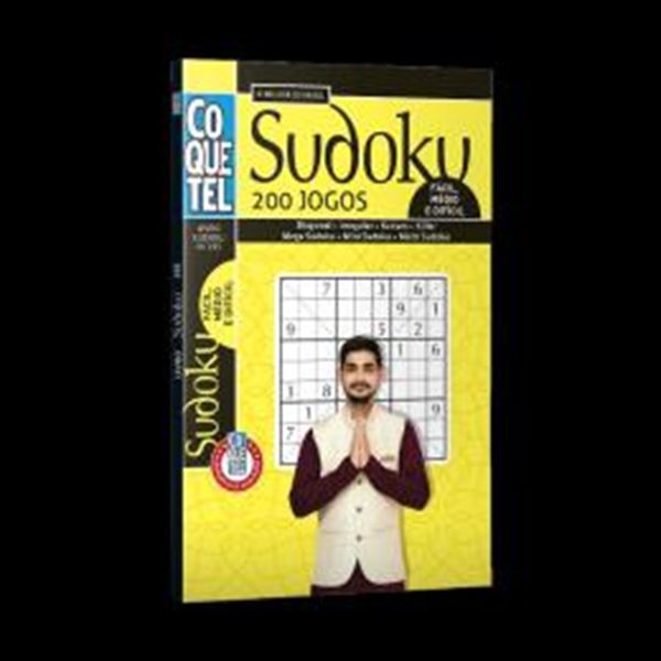 Picture of COLECAO COQUETEL - SUDOKU - NIVEL FACIL/MEDIO/DIFICIL - 195ª ED