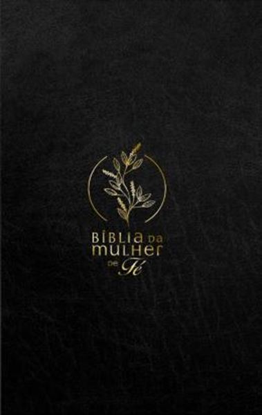 Picture of BIBLIA DA MULHER DE FE, NVI, COURO SOFT, PRETO