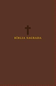 Imagem de BIBLIA NVI, COURO SOFT, MARROM, LETRAS DE JESUS EM VERMELHO