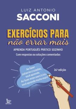 Imagem de EXERCICIOS PARA NAO ERRAR MAIS
