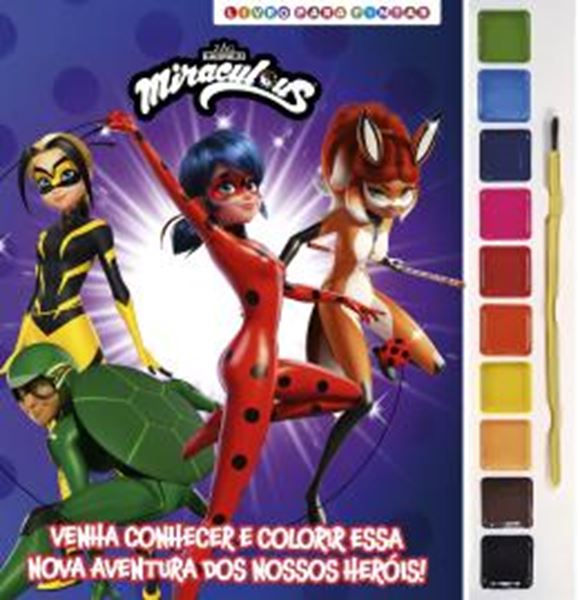 Picture of LADYBUG VOL. 5 - LIVRO PARA PINTAR COM AQUARELA