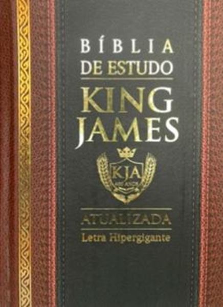 Picture of BIBLIA DE ESTUDO KING JAMES ATUALI.  CAPA DURA - TRADICIONAL