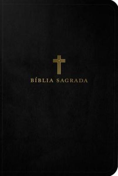 Picture of BIBLIA SAGRADA ACF, COURO SOFT, PRETA, LETRA GRANDE, LEITURA PERFEITA
