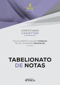 Imagem de TABELIONATO DE NOTAS - 6? ED - 2023