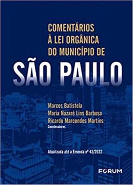 Picture of COMENTÁRIOS À LEI ORGÂNICA DE SÃO PAULO