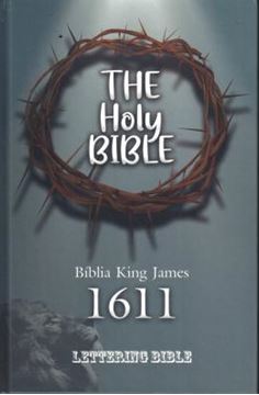 Imagem de BIBLIA KING JAMES 1611 ULTRAFINA LETTERING BIBLE - COROA DE ESPINHOS - 2ªED