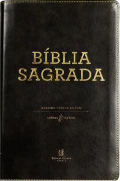 Imagem de BÍBLIA ACF, COURO SOFT, PRETO, LEITURA PERFEITA