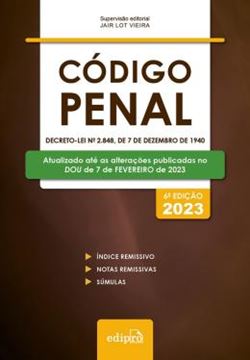 Imagem de CODIGO PENAL 2023 - MINI - 6ª ED
