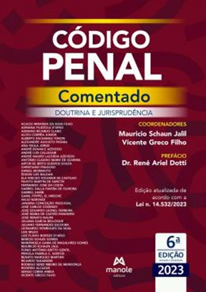 Picture of CODIGO PENAL COMENTADO - DOUTRINA E JURISPRUDENCIA - 6ª ED.