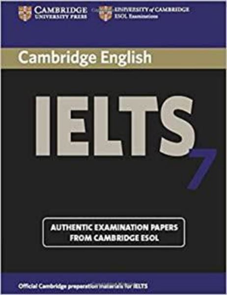 Picture of CAMBRIDGE IELTS 7 EXAMINATION PAPERS FROM UNIVERSITY OF CAMBRIDGE ESOL EXAMINATIONS STUDENTS BOOK WITH ANSWERS