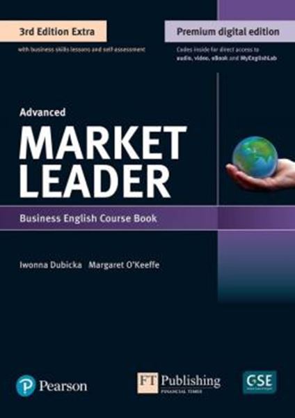 Picture of MARKET LEADER ADVANCED PREMIUM DIGITAL COURSEBOOK WITH EBOOK, MEL, PEP RESOURCES & DVD - 3RD ED