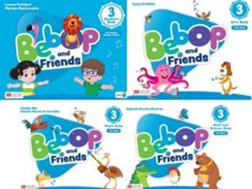 Imagem de BEBOP AND FRIENDS 3 STUDENT´S WITH ARTS+MUSIC+MATH AND SCIENCE BOOK