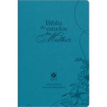 Imagem de BIBLIA DE ESTUDOS DA MULHER AZUL
