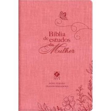 Imagem de BIBLIA DE ESTUDOS DA MULHER ROSA