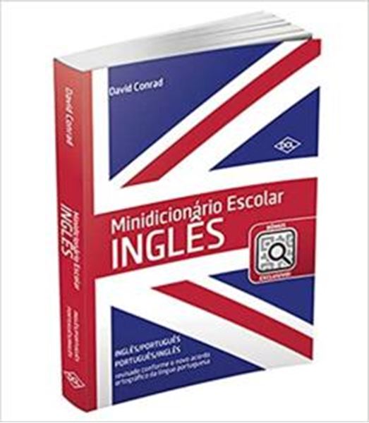 Picture of MINIDICiIONARIO ESCOLAR INGLES - NV - QRCODE - REVISADO CONFORME O NOVO ACORDO ORTOGRAFICO DA LINGUA PORTUGUESA