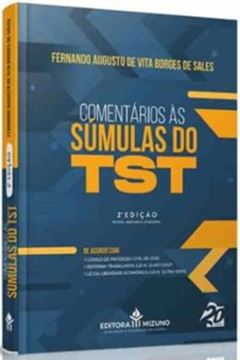 Imagem de COMENTARIOS AS SUMULAS DO TST 2 ED