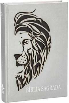 Imagem de BIBLIA SAGRADA LETRA GRANDE - CAPA CORTE VAZADO LEAO