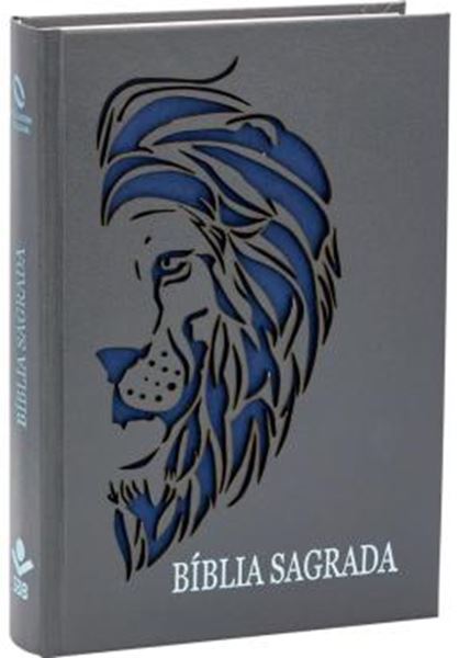 Picture of BIBLIA SAGRADA LETRA GRANDE - CAPA CORTE VAZADO LEAO