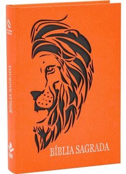 Imagem de BIBLIA SAGRADA LETRA GRANDE - CAPA CORTE VAZADO LEAO