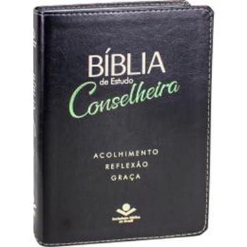 Imagem de BIBLIA DE ESTUDO CONSELHEIRA - CAPA COURO SINTETICO
