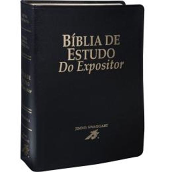 Picture of BIBLIA DE ESTUDO DO EXPOSITOR - CAPA COURO BOUNDED PRETA