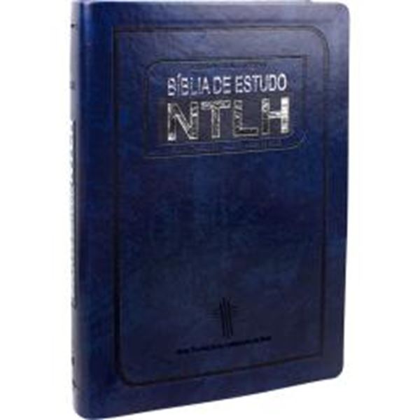 Picture of BIBLIA DE ESTUDO NTLH - COURO SINTETICO AZUL