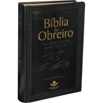 Imagem de BIBLIA DO OBREIRO LETRA GRANDE - CAPA COURO SINTETICO