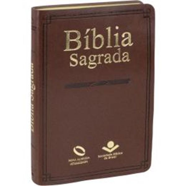 Picture of BIBLIA SAGRADA - CAPA COURO SINTETICO MARROM
