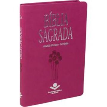 Imagem de BIBLIA SAGRADA - CAPA COURO SINTETICO PINK