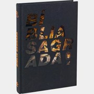 Imagem de BIBLIA SAGRADA - CAPA ILUSTRADA LEAO E PRETO