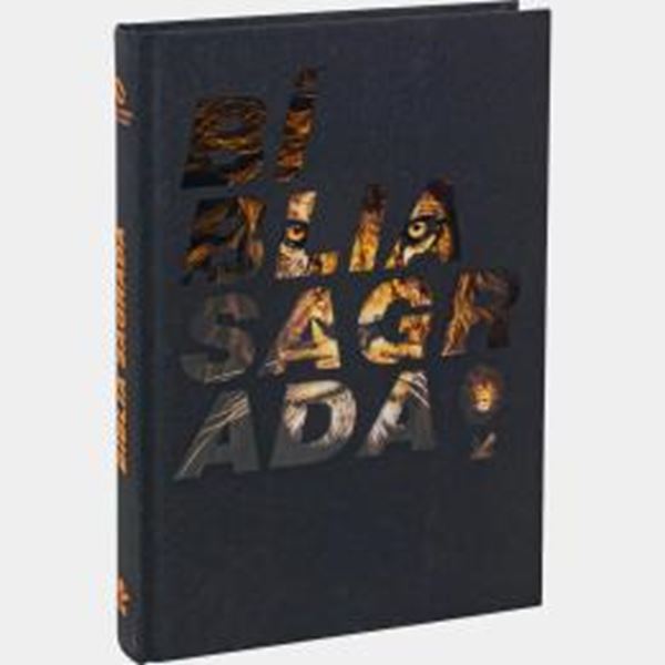 Picture of BIBLIA SAGRADA - CAPA ILUSTRADA LEAO E PRETO