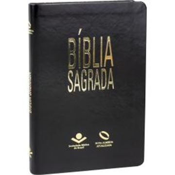 Imagem de BIBLIA SAGRADA - COURO SINTETICO PRETO