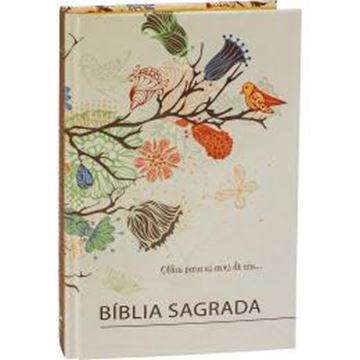 Imagem de BIBLIA SAGRADA ALMEIDA REVISTA E CORRIGIDA - CAPA PASSARO