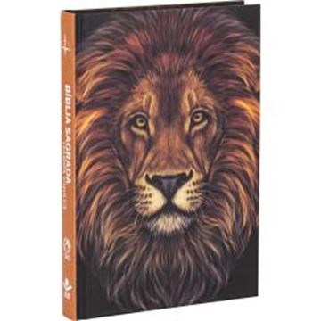 Imagem de BIBLIA SAGRADA COM HARPA CRISTA - CAPA DURA ILUSTRADA, LEAO