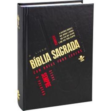 Imagem de BIBLIA SAGRADA EDICAO COM NOTAS PARA JOVENS