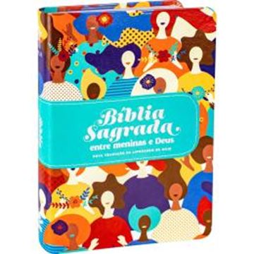 Imagem de BIBLIA SAGRADA ENTRE MENINAS E DEUS