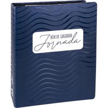 Imagem de BIBLIA SAGRADA JORNADA - AZUL ESCURO