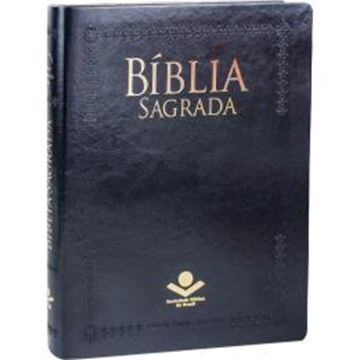 Imagem de BIBLIA SAGRADA LETRA EXTRAGIGANTE - PULPITO CAPA PRETA