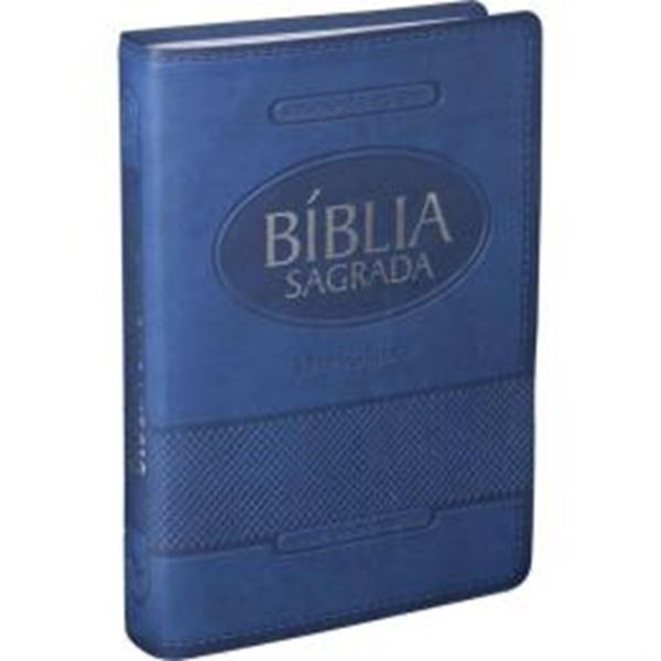 Picture of BIBLIA SAGRADA LETRA GIGANTE - CAPA COURO SINTETICO AZUL