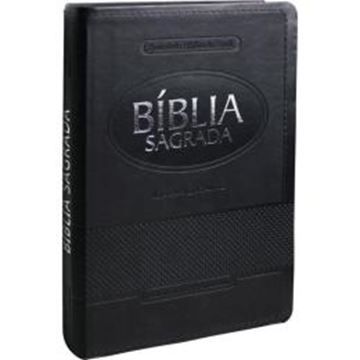 Imagem de BIBLIA SAGRADA LETRA GIGANTE - CAPA COURO SINTETICO PRETA