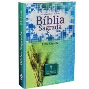 Imagem de BIBLIA SAGRADA LETRA GIGANTE - CAPA ILUSTRADA TRIGO