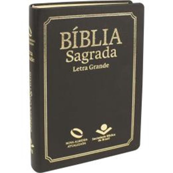 Picture of BIBLIA SAGRADA LETRA GRANDE COM INDICE - CAPA PRETA