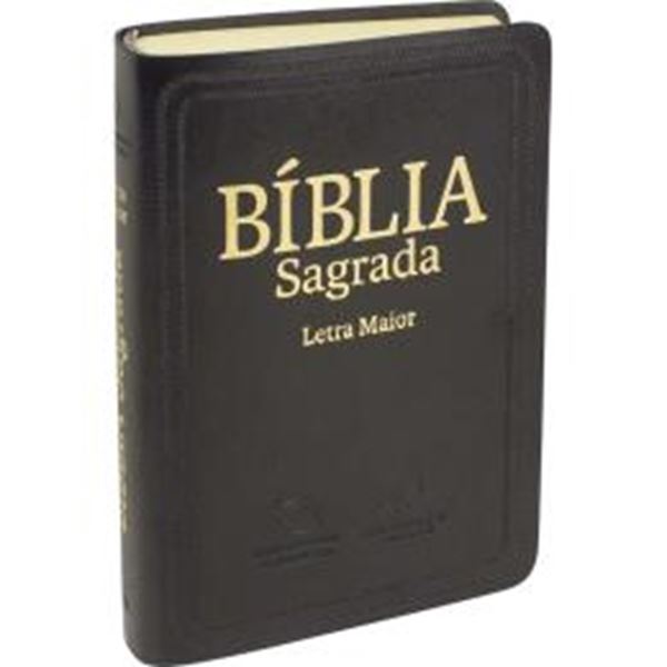 Picture of BIBLIA SAGRADA LETRA MAIOR - CAPA COURO SINTETICO PRETO