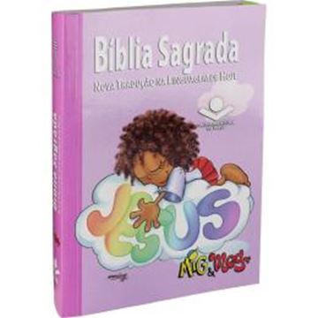 Imagem de BIBLIA SAGRADA MIG E MEG - CAPA NUVEM JESUS